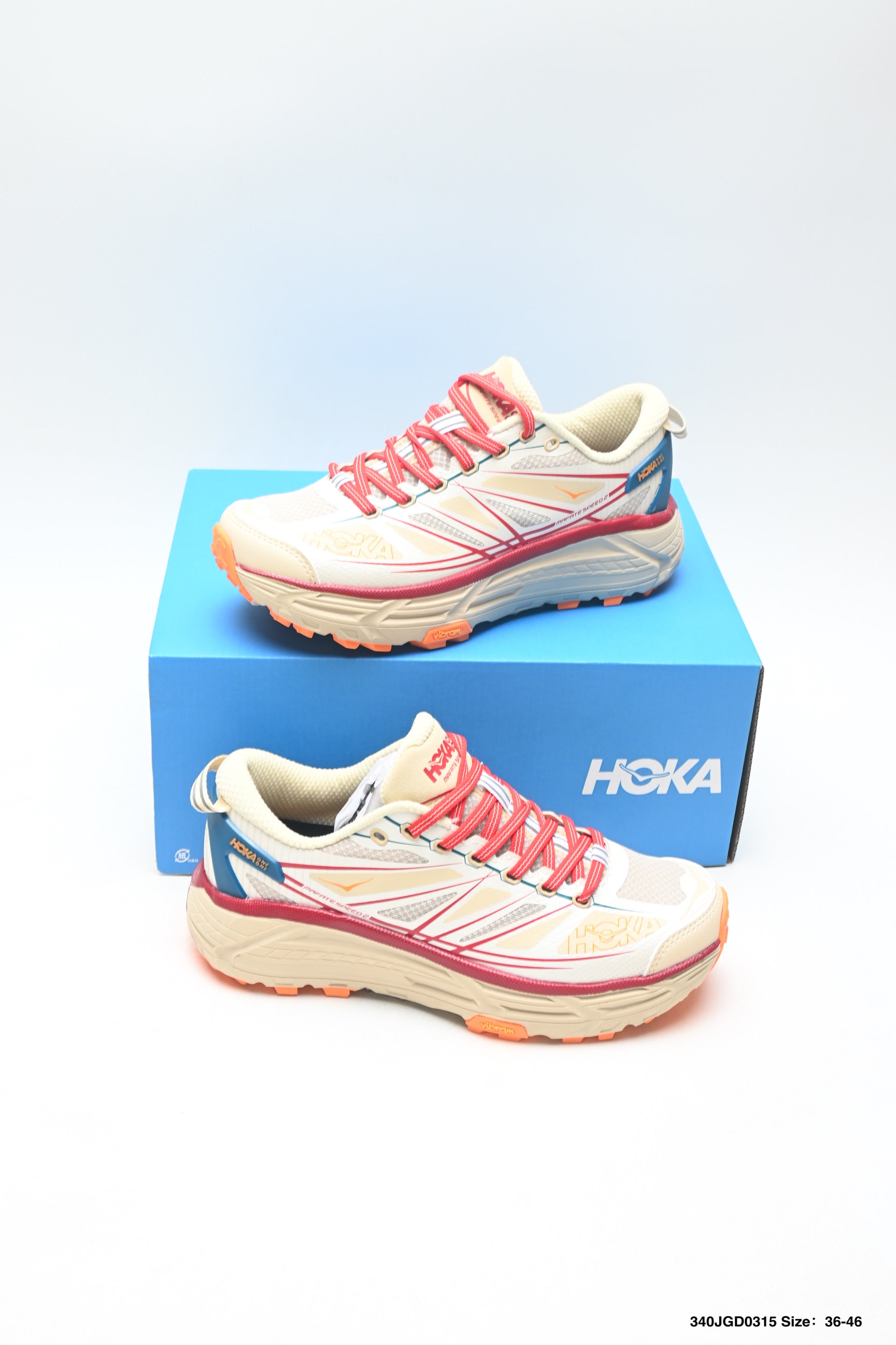 HOKA ONE ONE Mafate Speed 2 Low Lightweight Low-Top Outdoor Trail Running Shoes--1126851 -3